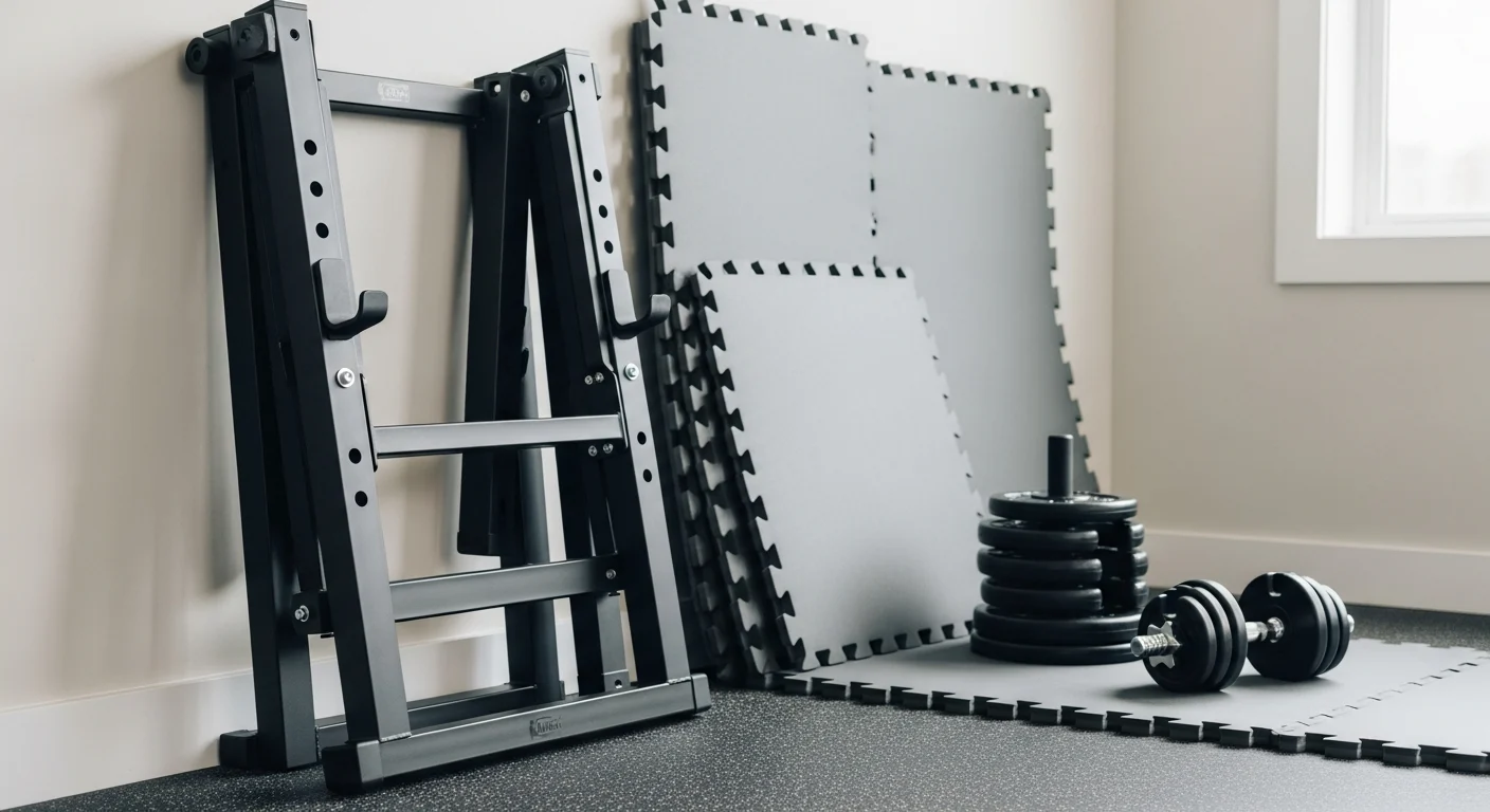 Folding Home Gym Equipment: Racks, Mats & Weights Guide