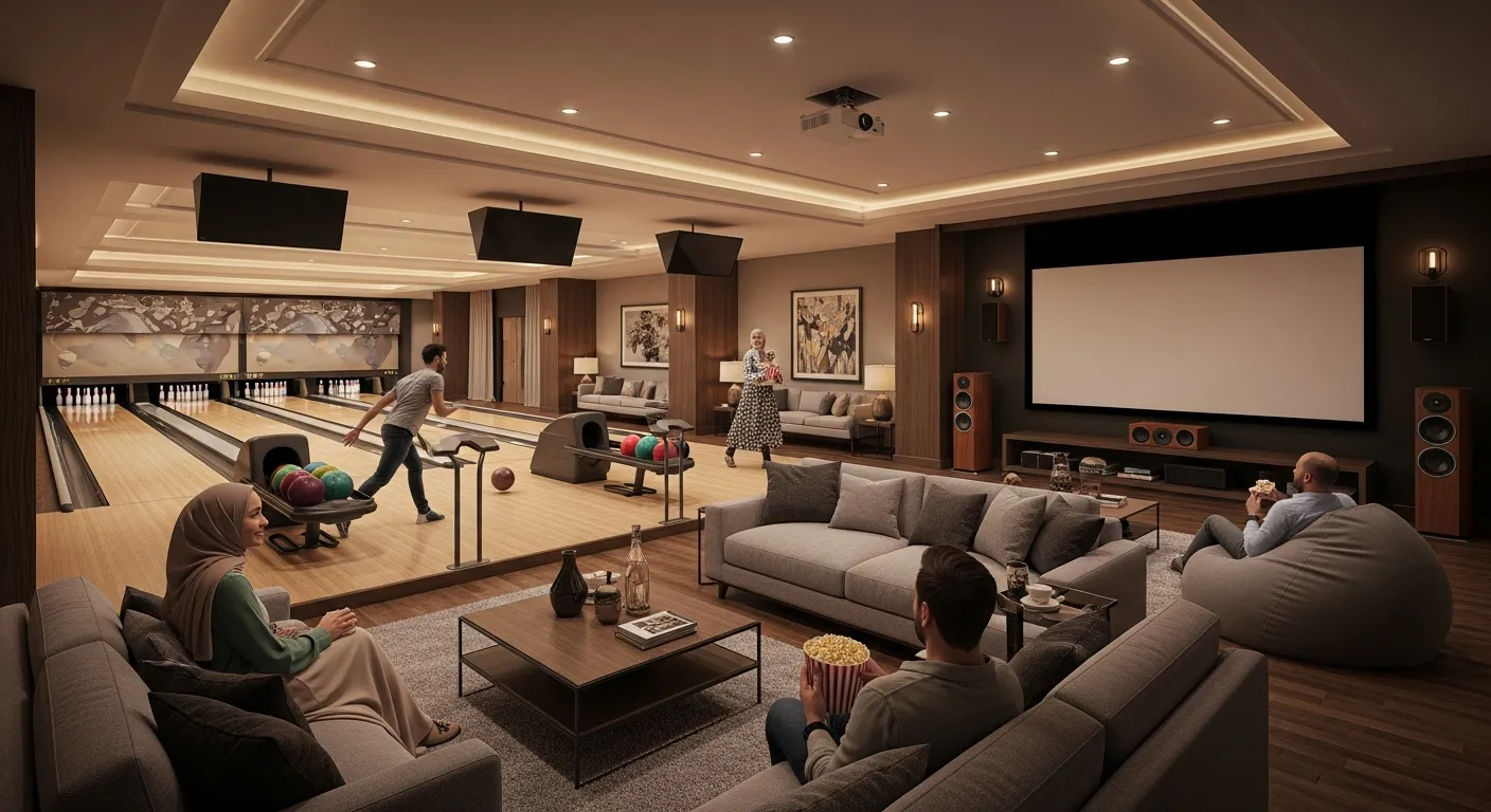 Home Bowling Alley & Cinema: Ultimate Entertainment Spaces Guide