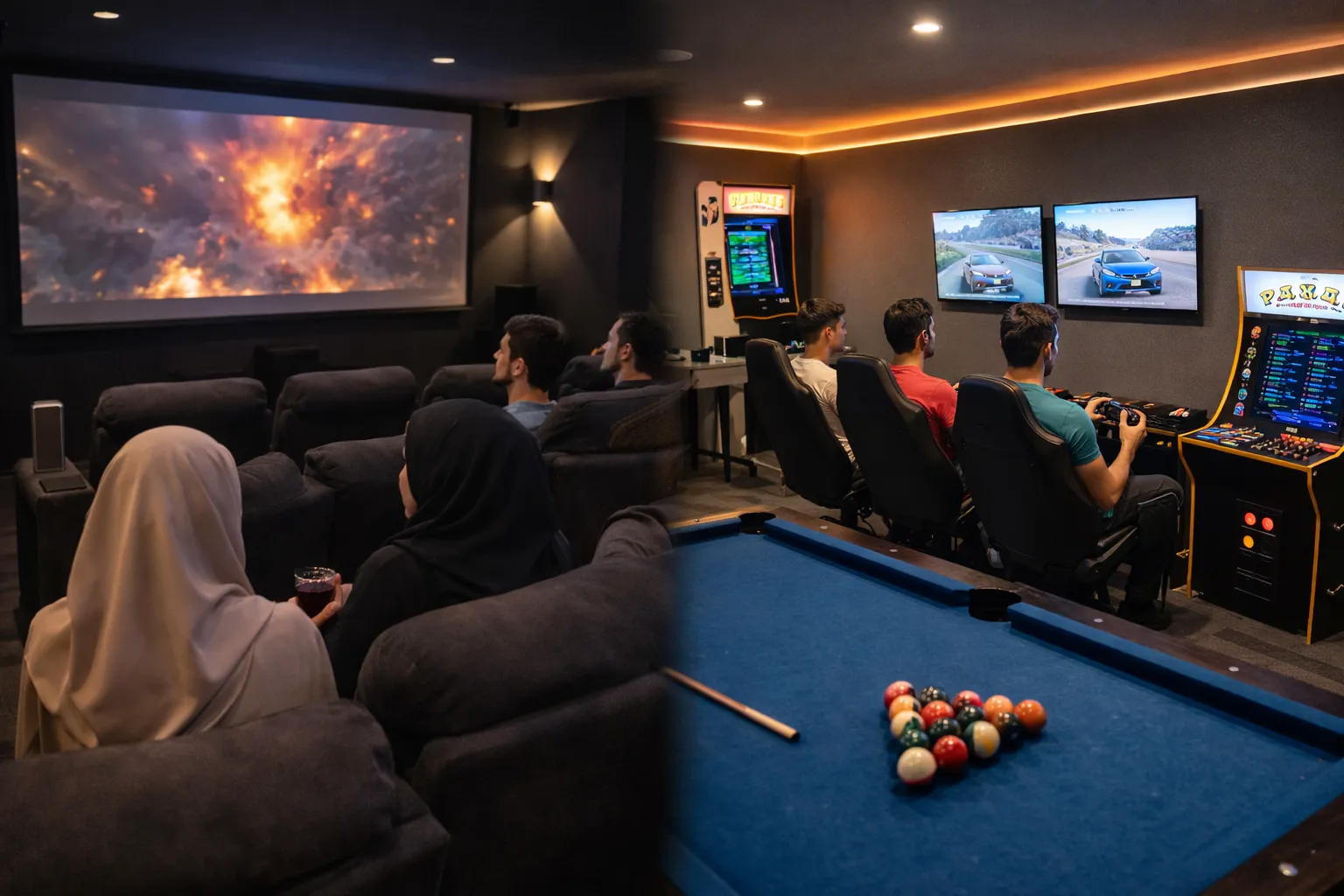 Home Entertainment Concepts: Theater & Game Room Ideas