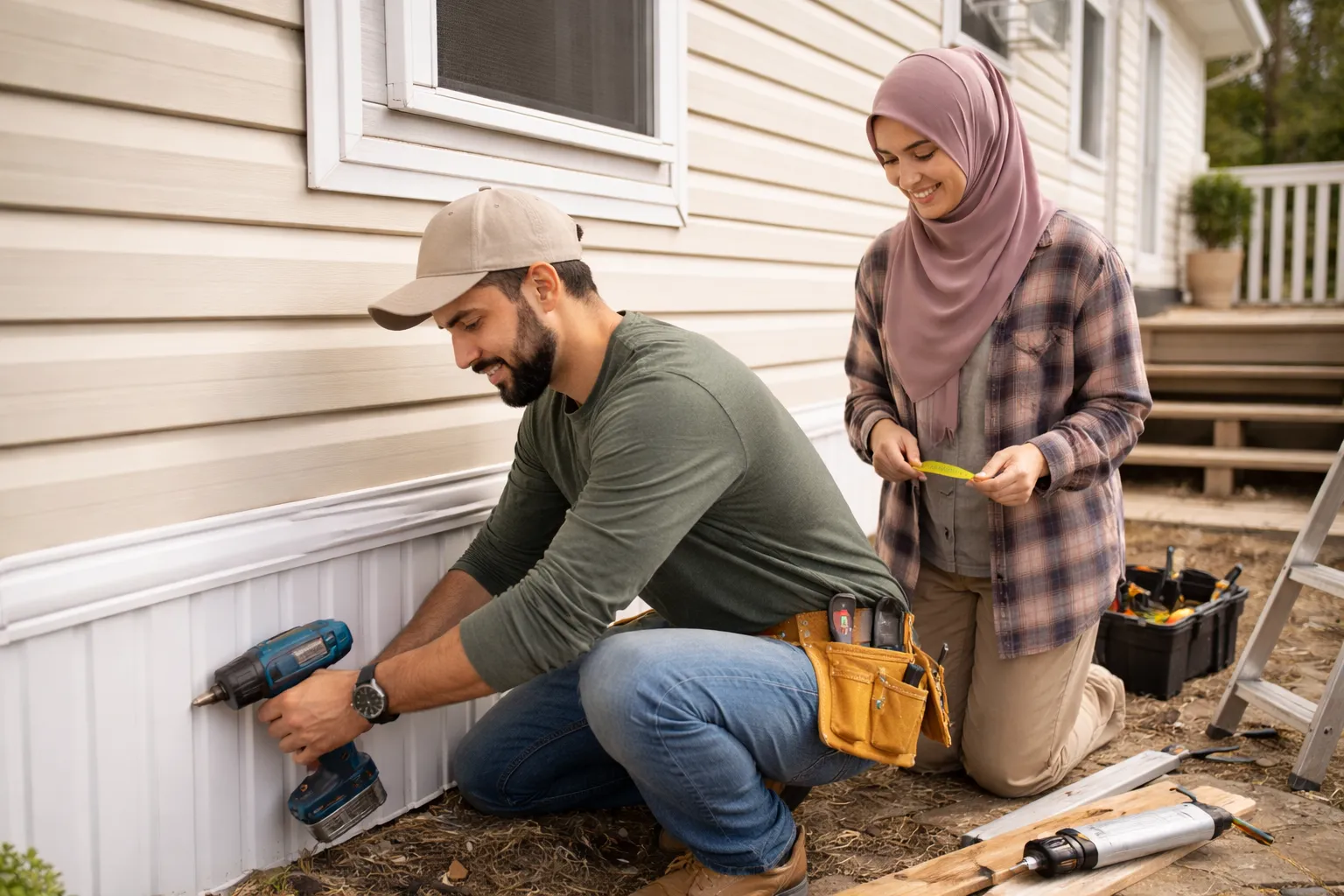 DIY Home Repairs: Skirting, Doors & Walls for Mobile Homes