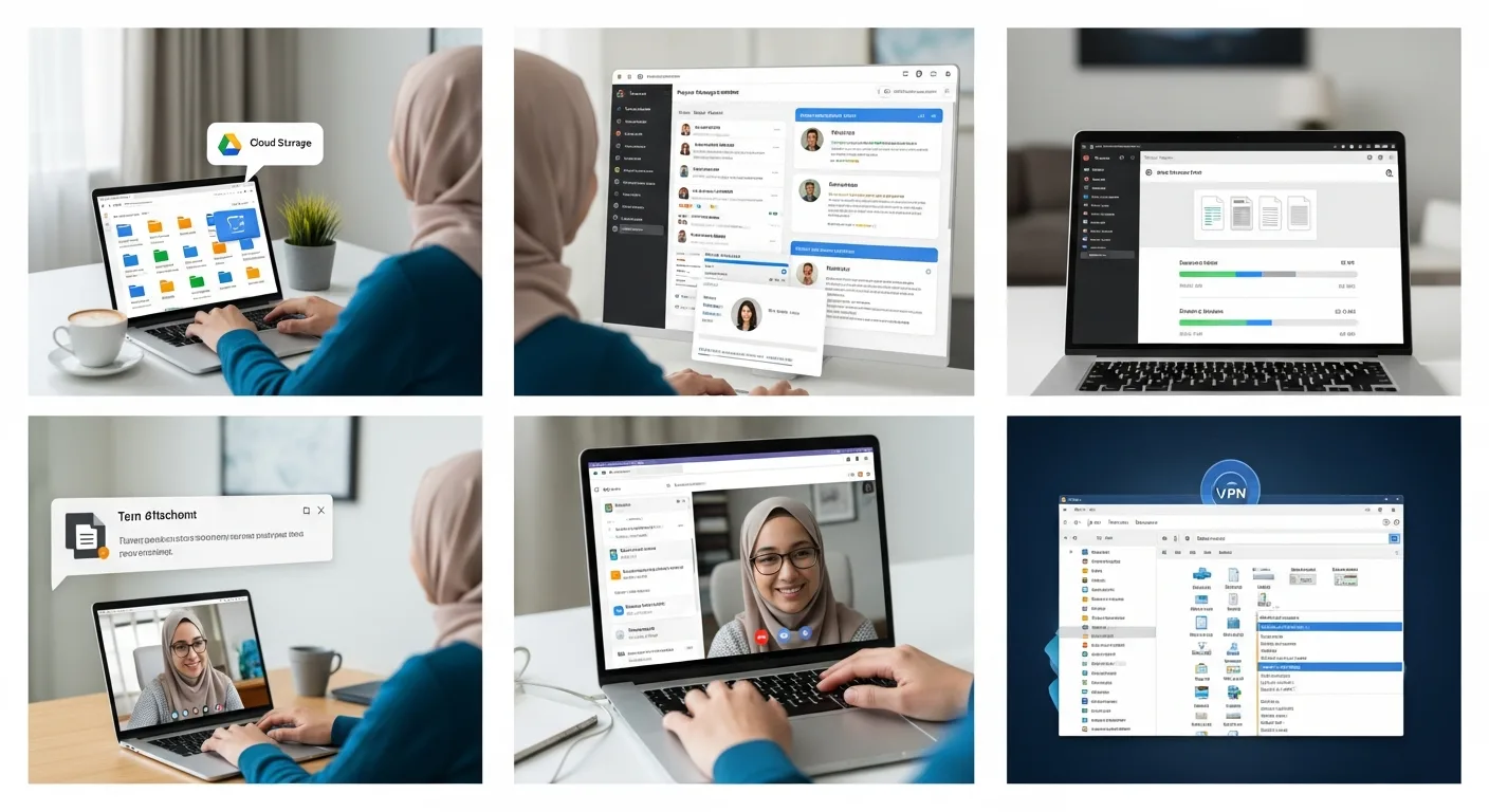 How Can You Securely Share Files With Your Team While Working From Home?