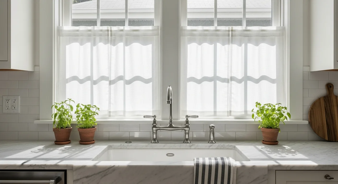 Why Cafe Curtains Are the Smartest Choice for Your Kitchen Windows