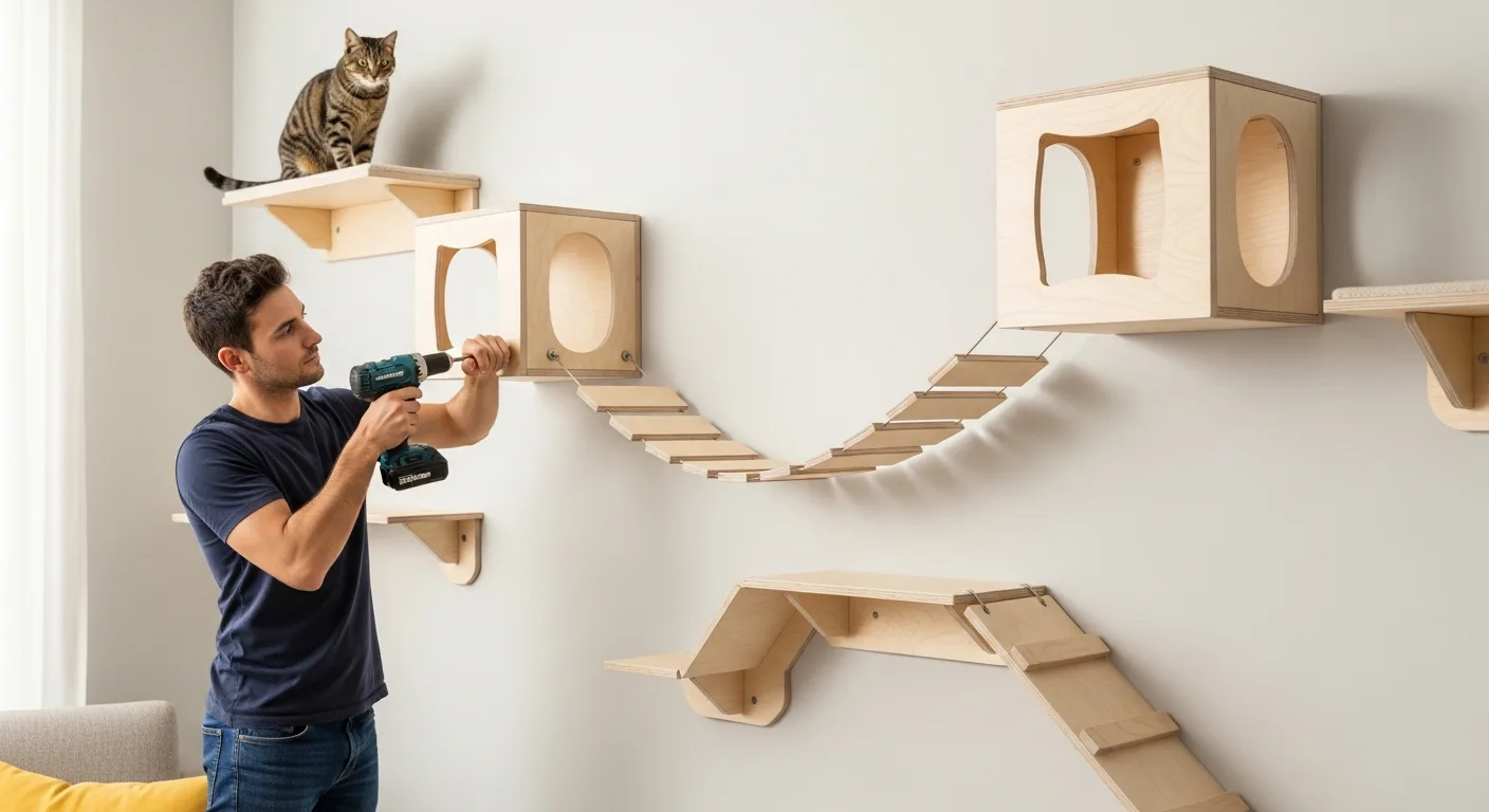 Why Your Cat Needs Wall Furniture and How to Install It Properly