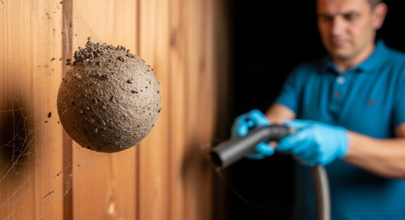 What Does a Common House Spider Egg Sac Look Like and How Do You Remove It?