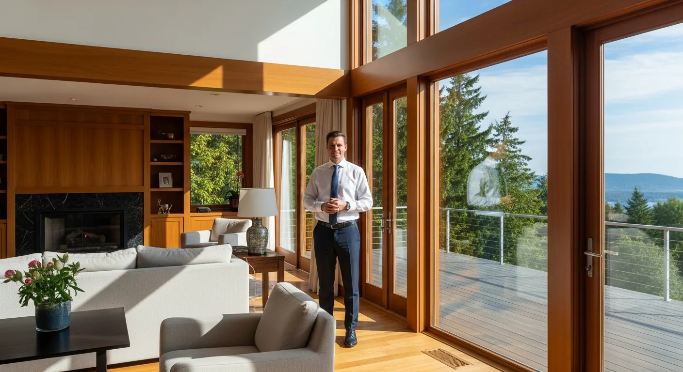 A sophisticated modern villa highlighting premium custom home design and architectural excellence.