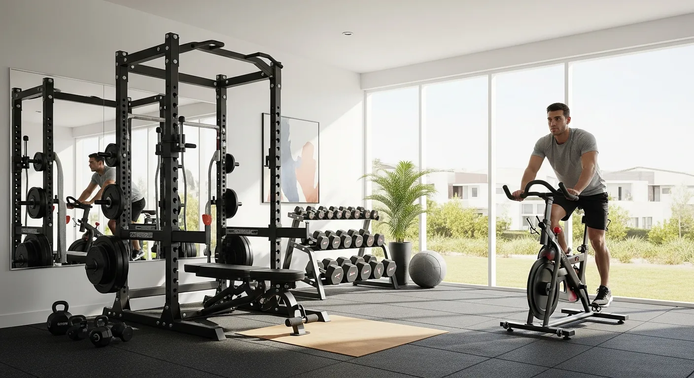 A guide to discuss the benefits and drawbacks of buying and using home fitness equipment for your private gym.