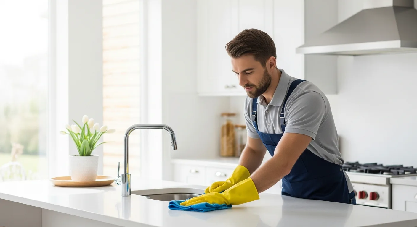 A guide on when and how much do you tip house cleaners for professional cleaning services.